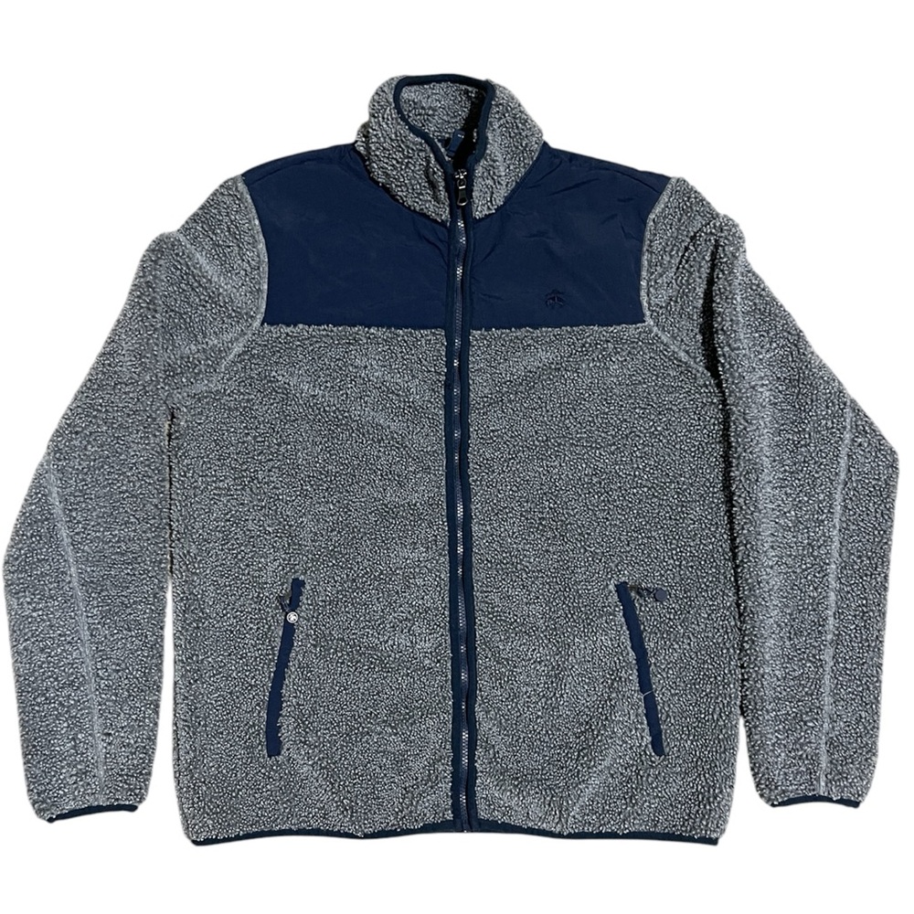 Brooks Brothers Men’s Fleece Zip Up Jacket